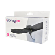 Loving Joy Hollow – strap-on z pustym wnętrzem, czarny