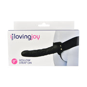 Loving Joy Hollow – strap-on z pustym wnętrzem, czarny