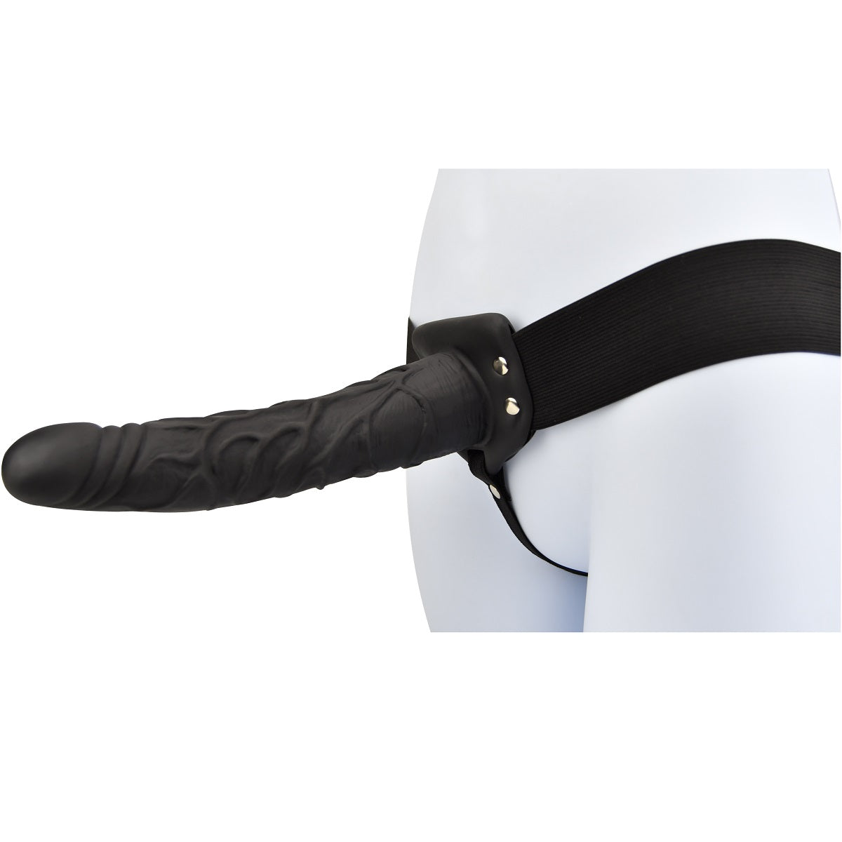 Loving Joy Hollow – strap-on z pustym wnętrzem, czarny