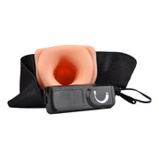 Loving Joy Hollow – wibrujący strap-on, waniliowy
