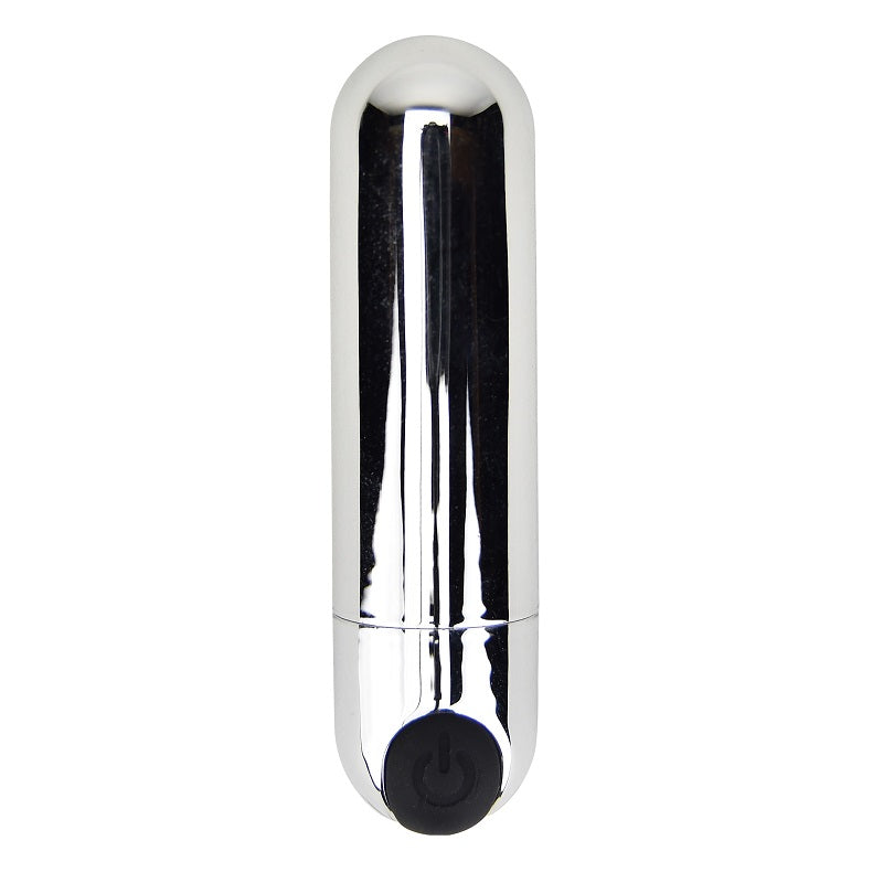 Loving Joy Bullet – wibrator USB z 10 ustawieniami, srebrny