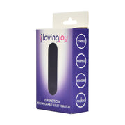 Loving Joy Bullet – wibrator USB z 10 ustawieniami, czarny