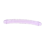 Loving Joy Double – dildo dwustronne 30 cm, fioletowe