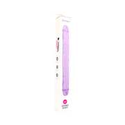 Loving Joy Double – dildo dwustronne 30 cm, fioletowe
