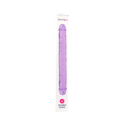Loving Joy Double – dildo dwustronne 30 cm, fioletowe