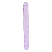 Loving Joy Double – dildo dwustronne 30 cm, fioletowe