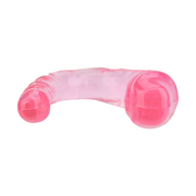 Loving Joy Double Mini – dildo dwustronne 28 cm, różowe