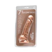 Loving Joy Realistic – dildo silikonowe 18,5 cm, waniliowe