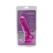 Loving Joy Realistic – dildo silikonowe 18,5 cm, fioletowe
