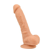 Loving Joy Realistic – dildo silikonowe 21 cm, waniliowe