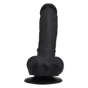 Loving Joy Realistic – dildo silikonowe 23 cm, czarne
