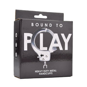 Bound to Play Heavy Duty – metalowe kajdanki z kluczami