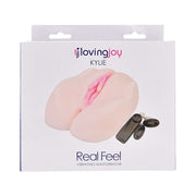 Loving Joy Kylie – masturbator wibrujący z dwoma wejściami