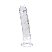 Loving Joy – dildo z przyssawką 21,5 cm, transparentne