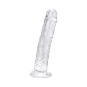 Loving Joy – dildo z przyssawką 21,5 cm, transparentne