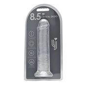 Loving Joy – dildo z przyssawką 21,5 cm, transparentne