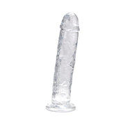 Loving Joy – dildo z przyssawką 21,5 cm, transparentne