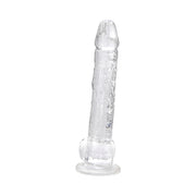 Loving Joy – dildo z przyssawką 28 cm, transparentne