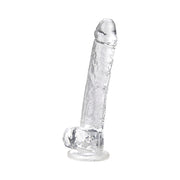 Loving Joy – dildo z przyssawką 28 cm, transparentne