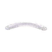 Loving Joy Double – dildo dwustronne 38 cm, transparentne