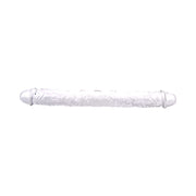 Loving Joy Double – dildo dwustronne 38 cm, transparentne
