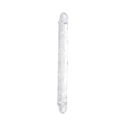 Loving Joy Double – dildo dwustronne 45,5 cm, transparentne