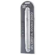Loving Joy Double – dildo dwustronne 45,5 cm, transparentne
