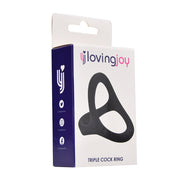 Loving Joy Triple – silikonowy pierścień potrójny