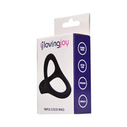 Loving Joy Triple – silikonowy pierścień potrójny