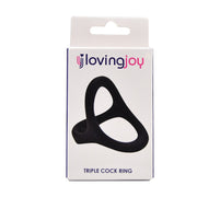 Loving Joy Triple – silikonowy pierścień potrójny