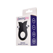 Loving Joy Textured – silikonowy pierścień wibrujący