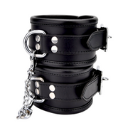 Bound – wyściełane skórzane kajdanki na nadgarstki