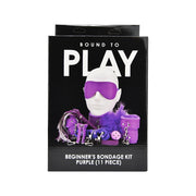 Bound to Play – fioletowy zestaw akcesoriów, 11 elementów