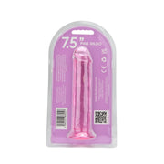 Loving Joy – dildo z TPE z przyssawką 20 cm, różowe