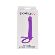 Loving Joy Double Penetration – wibrujący strap-on