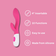 Jessica Rabbit G-Spot – wibrator króliczek z 10 ustawieniami