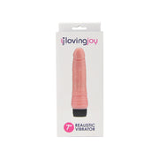 Loving Joy Realistic – wibrator 18 cm, waniliowy