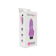 Loving Joy Realistic – wibrator 18,5 cm, fioletowy