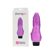 Loving Joy Realistic – wibrator 18,5 cm, fioletowy