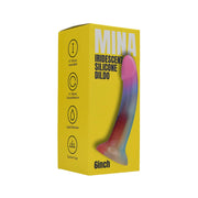 MINA Iridescent – silikonowe dildo z przyssawką 18 cm