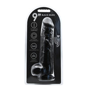 Loving Joy – dildo z przyssawką 24 cm, czarne
