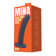 MINA Bliss – zakrzywione dildo silikonowe 15,8 cm