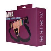 MINA Shimmer – regulowana uprząż strap-on, holograficzna