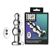 Toosh – metalowe kulki analne z wibracjami i pilotem