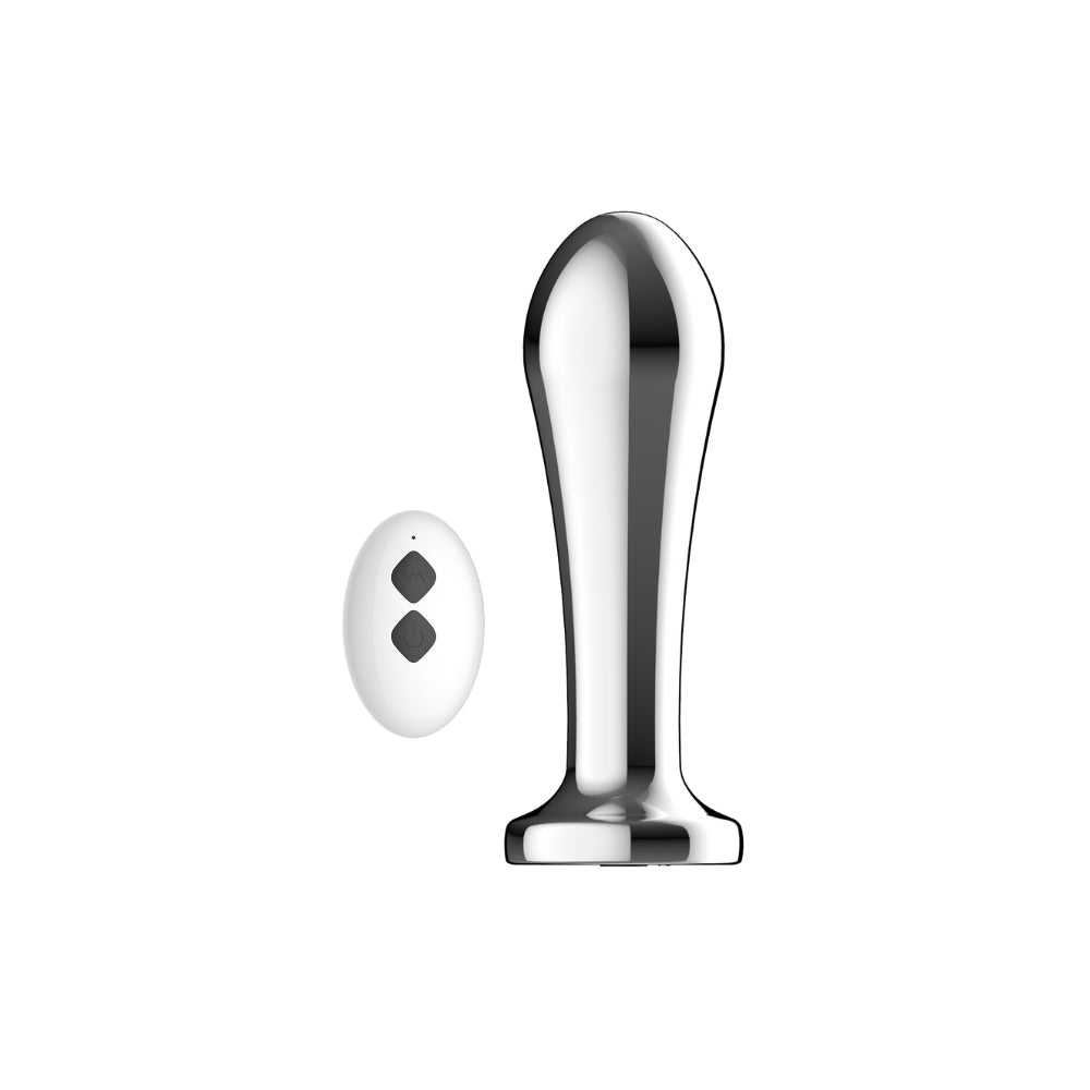 Toosh – metalowy korek wibrujący 11,7 cm z pilotem
