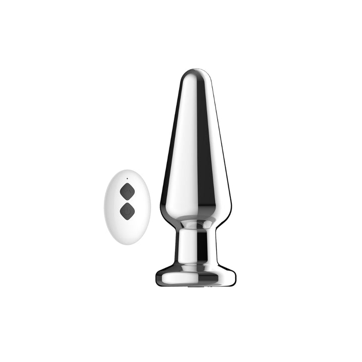 Toosh – metalowy korek wibrujący 10,5 cm z pilotem