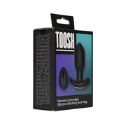 Toosh – silikonowy korek wibrujący z pilotem, 10,5 cm