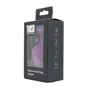 Toosh Large – silikonowy korek analny 9,4 cm, fioletowy