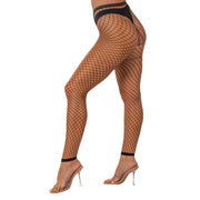 Lace by LJ – rajstopy bez stóp z geometrycznej siatki