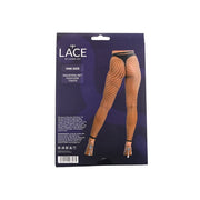 Lace by LJ – rajstopy bez stóp z geometrycznej siatki
